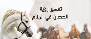 تفسير رؤية الحصان في المنام