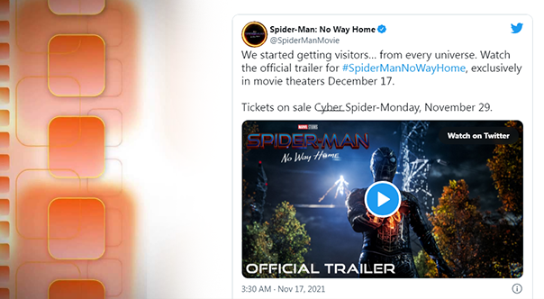 موعد عرض فيلم Spider Man 2021